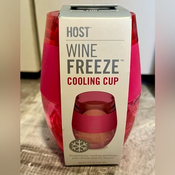 NWT wine lovers gift set cooling cup and glass markers - Picture 2 of 6